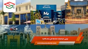 ترتيب الجامعات الخاصة في مصر عالميا