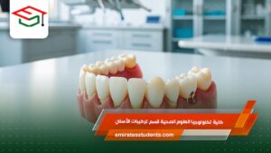 كلية تكنولوجيا العلوم الصحية قسم تركيبات الأسنان